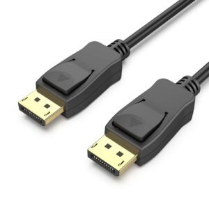 Câble DisplayPort Mâle vers Mâle Benfei – Compact, 4K