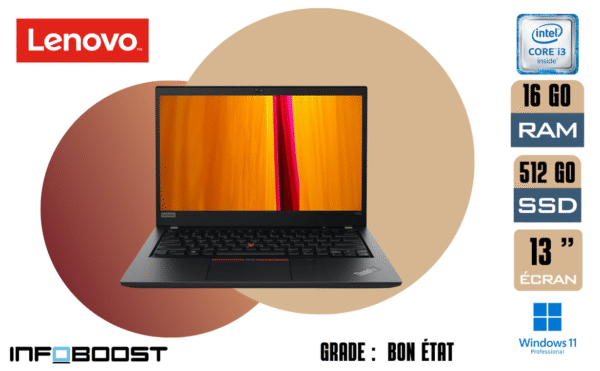 ThinkPad L380 Core i3, 16 Go Ram, 500 Go SSD – Image 4
