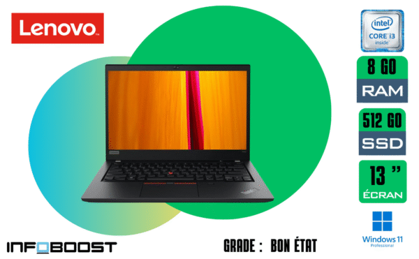 ThinkPad L380 Core i3, 8 Go Ram, 512 Go SSD – Image 4