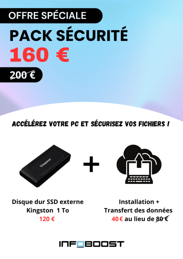 Pack Sécurité : Boostez et Protégez votre PC !