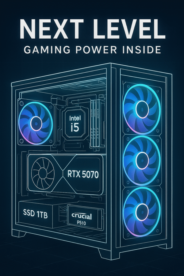 PC Gamer Le Corsair QHD – Puissance & Élégance Corsair – Image 3