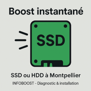 Remplacement disque dur Montpellier