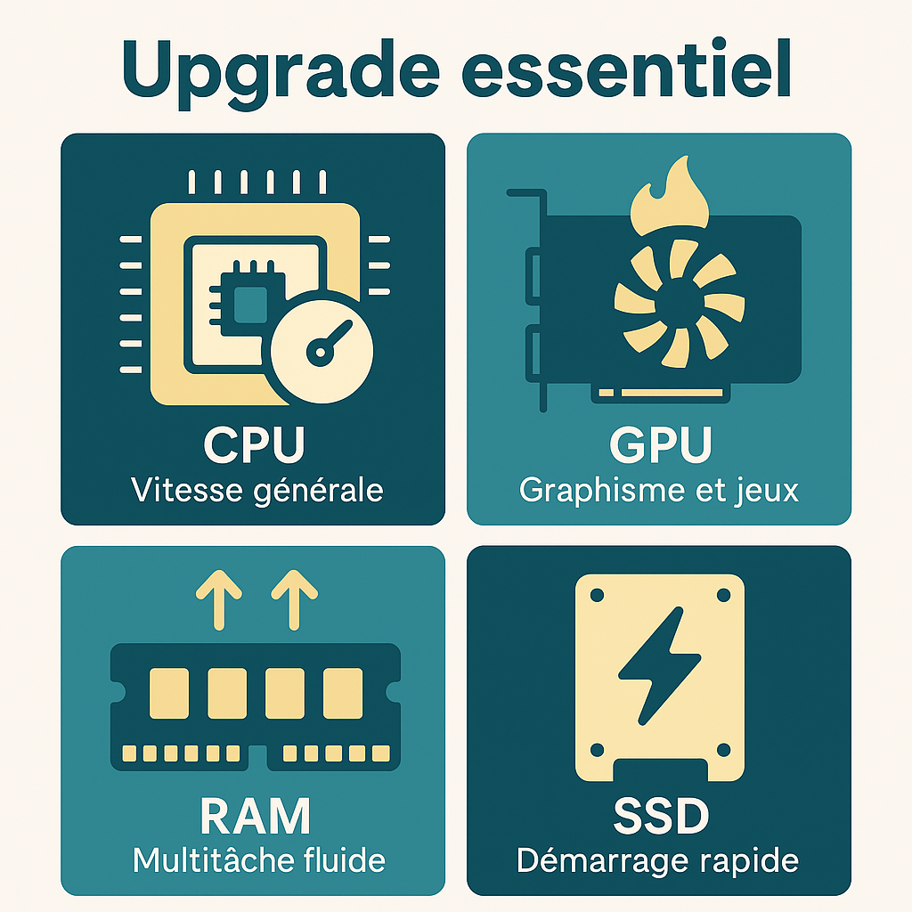 Upgrade composants PC à Montpellier1
