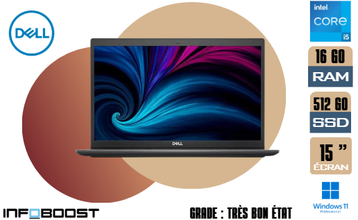 Dell Latitude 3520 – Core i5-1135G7, 16 Go RAM, 512 Go SSD, 15.6" – Image 4
